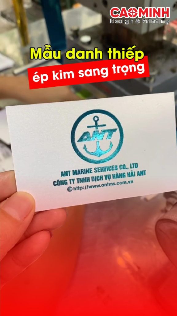 In Card Visit, Name Card Tại Nha Trang 3 In name card Nha Trang_Xưởng in ấn Cao Minh