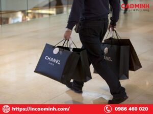 in túi giấy cho shop thời trang