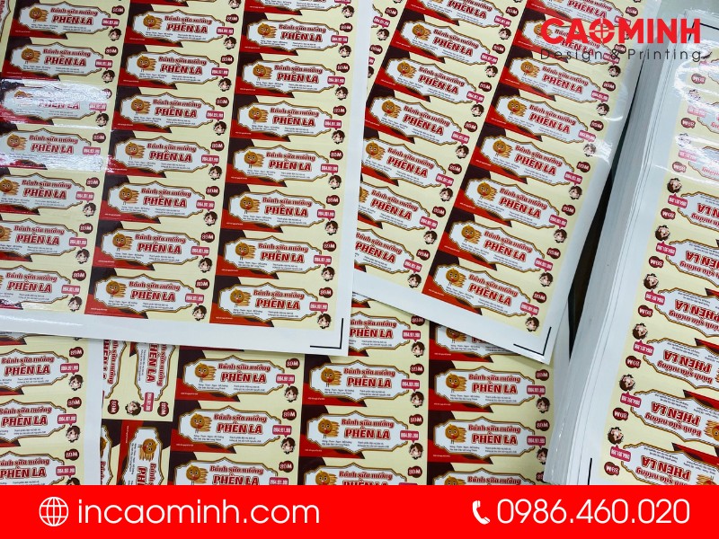 TOP 5 chất liệu dùng để in tem nhãn decal 5 Chất liệu decal nhựa sữa
