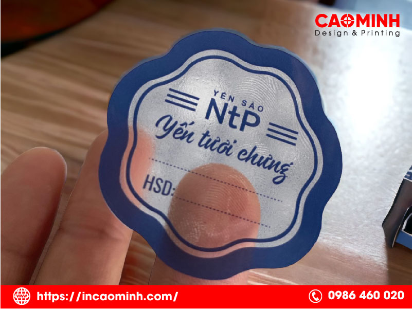TOP 5 chất liệu dùng để in tem nhãn decal 4 chất liệu in decal