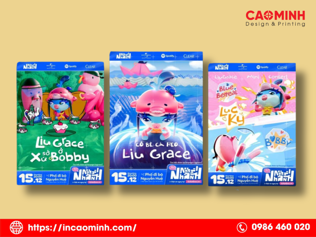 In Poster quảng cáo - In ấn Cao Minh Nha Trang