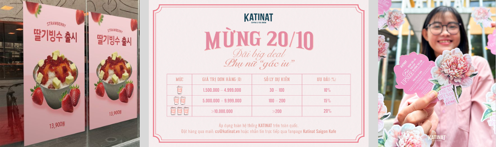 Marketing 20/10: 5 Bí Quyết Giúp Quán Cà Phê, Trà Sữa X2 Doanh Thu 10 Marketing 20/10 cho quán cà phê, trà sữa