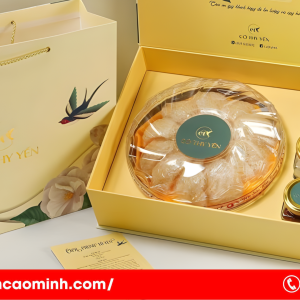 In hộp đựng yến sào theo yêu cầu_In ấn Cao Minh Nha Trang