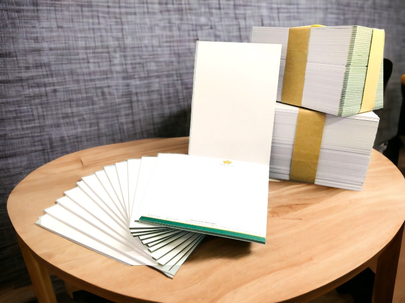 đặt in note pad khách sạn