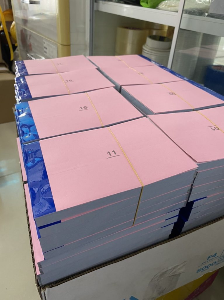 In phiếu giặt ủi khách sạn theo yêu cầu đẹp và chuẩn 4 Đặt in phiếu giặt ủi tại In Ấn Cao Minh