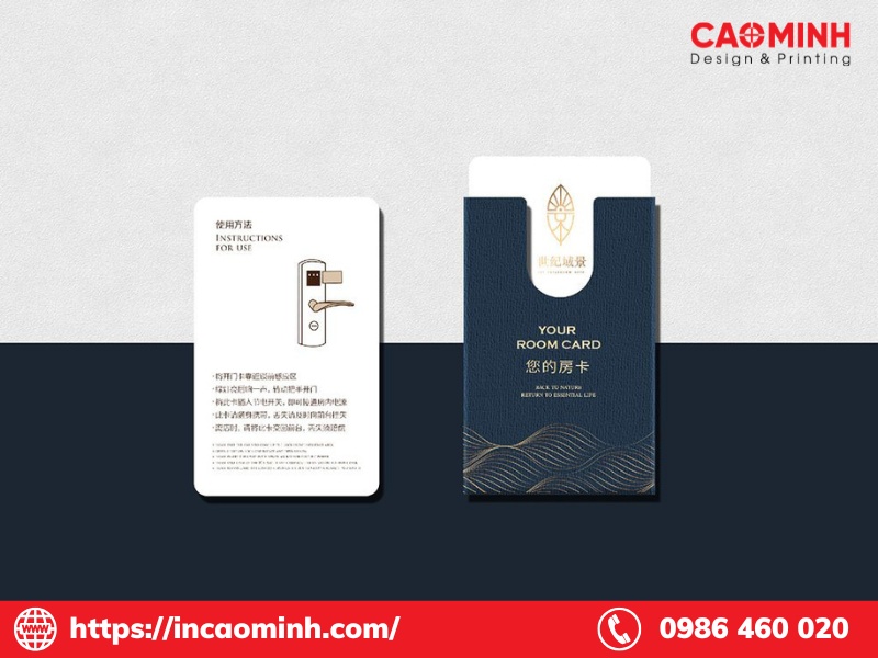 Kích thước bìa đựng thẻ từ